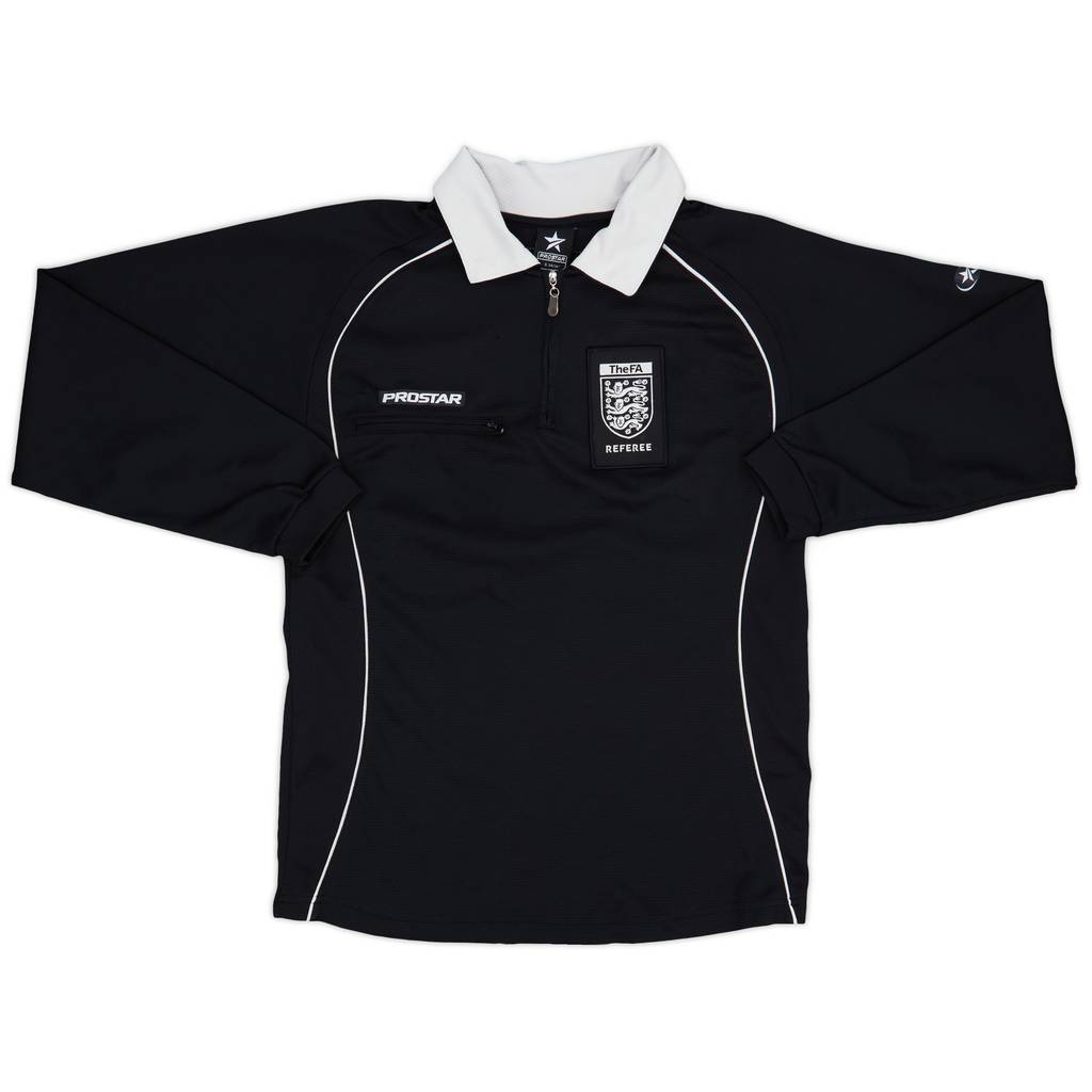 2010s FA Prostar Referee L/S Shirt - 9/10 - (S)
