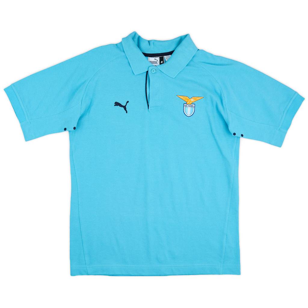 2001-02 Lazio Puma Polo Shirt - 9/10 - (M)