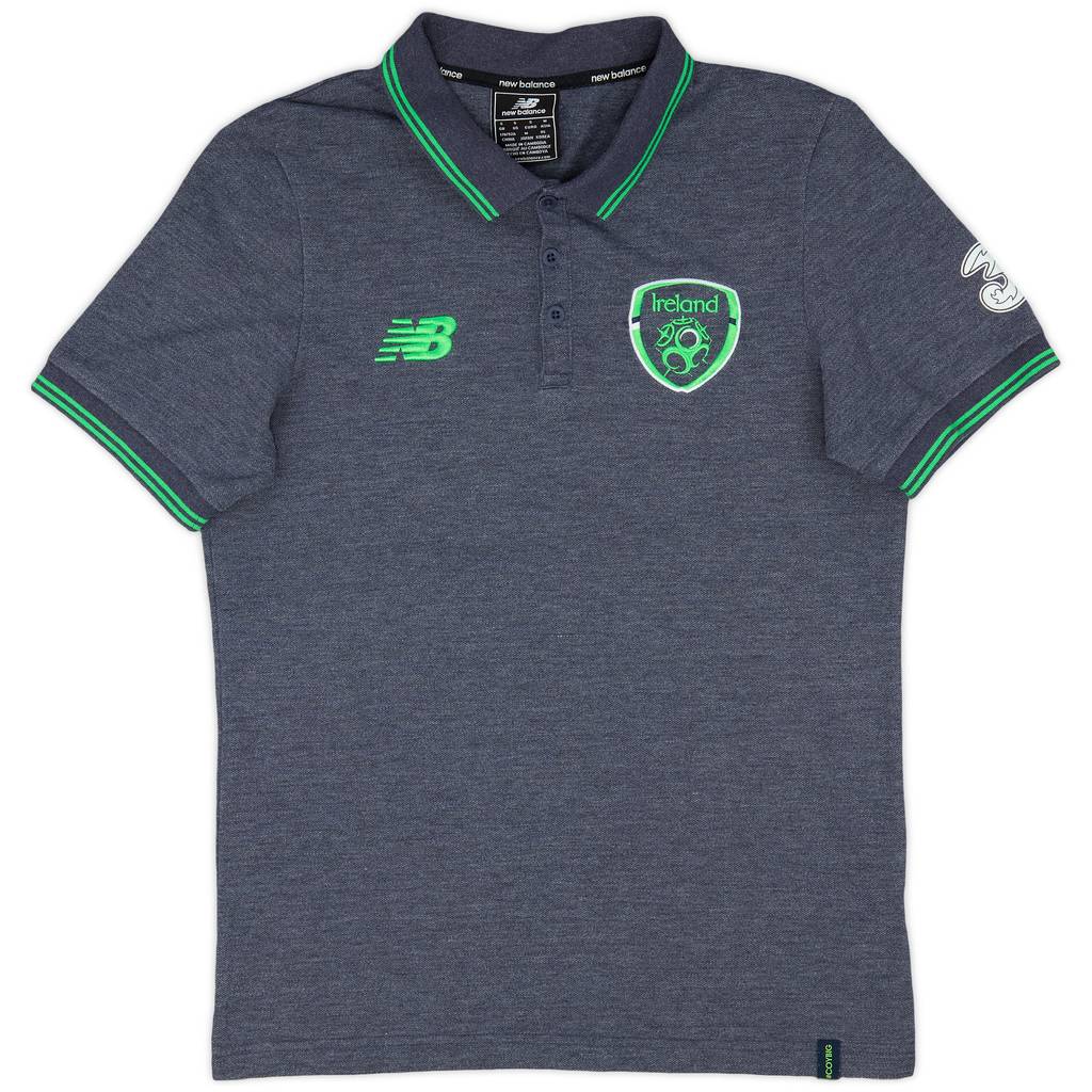 2017-18 Ireland New Balance Polo Shirt - 8/10 - (S)