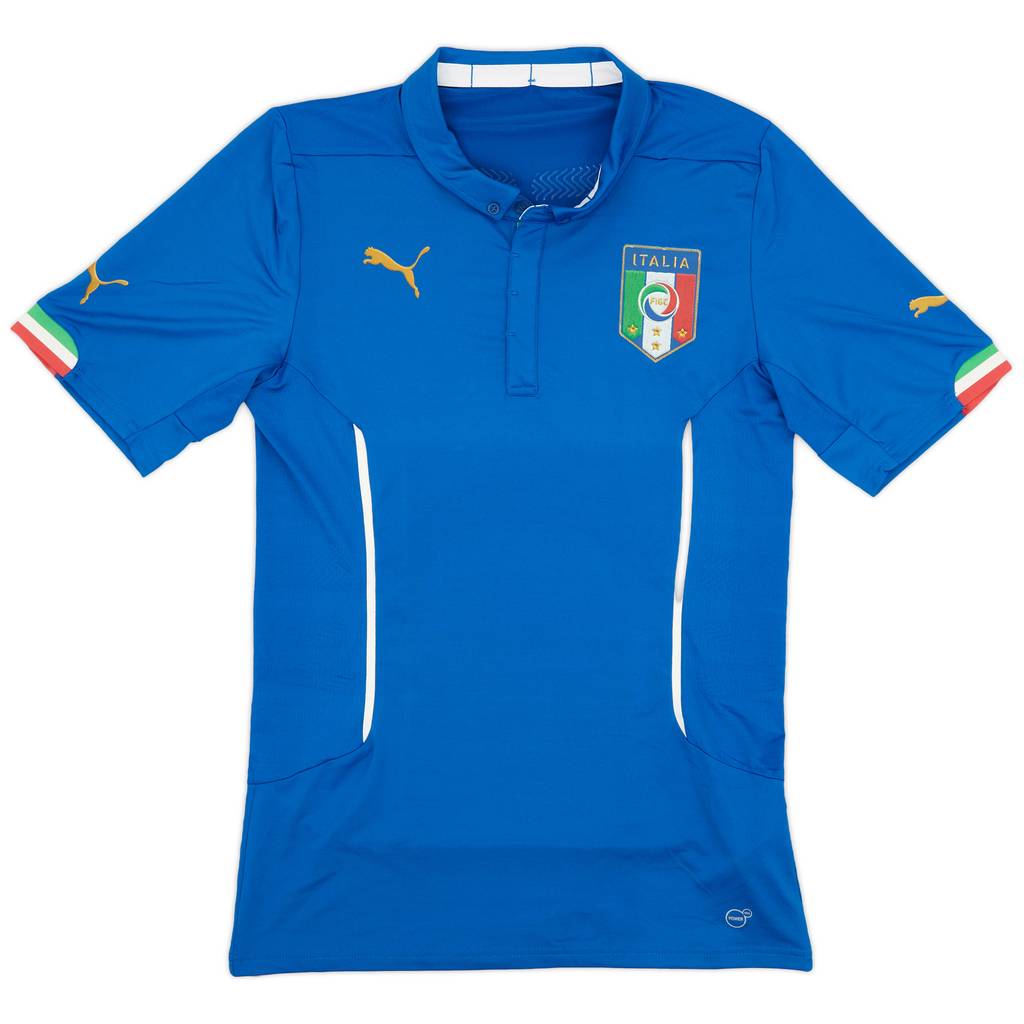2014-15 Italy Authentic Home Shirt - 8/10 - (XXL)