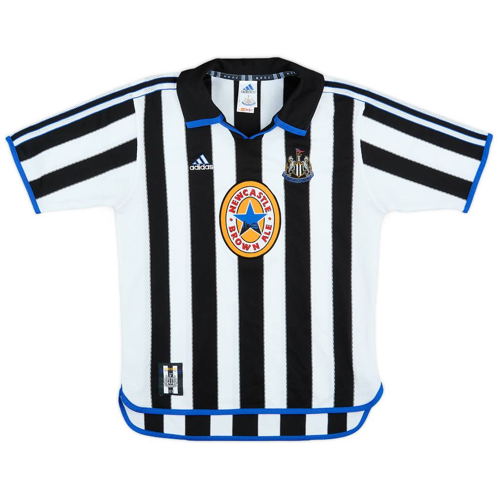 1999-00 Newcastle Home Shirt - 8/10 - (Y)