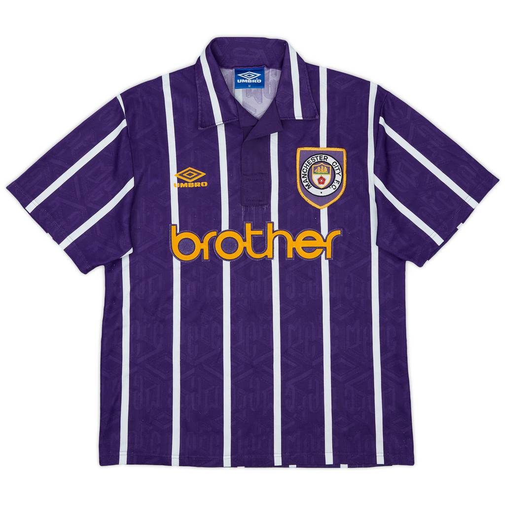 1993-94 Manchester City Away Shirt - 8/10 - (M)