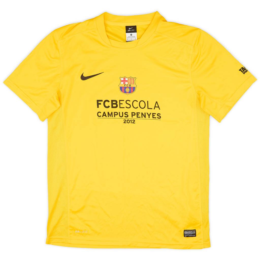 2012-13 Barcelona Football Escola Nike Training Shirt - 7/10 - (M)