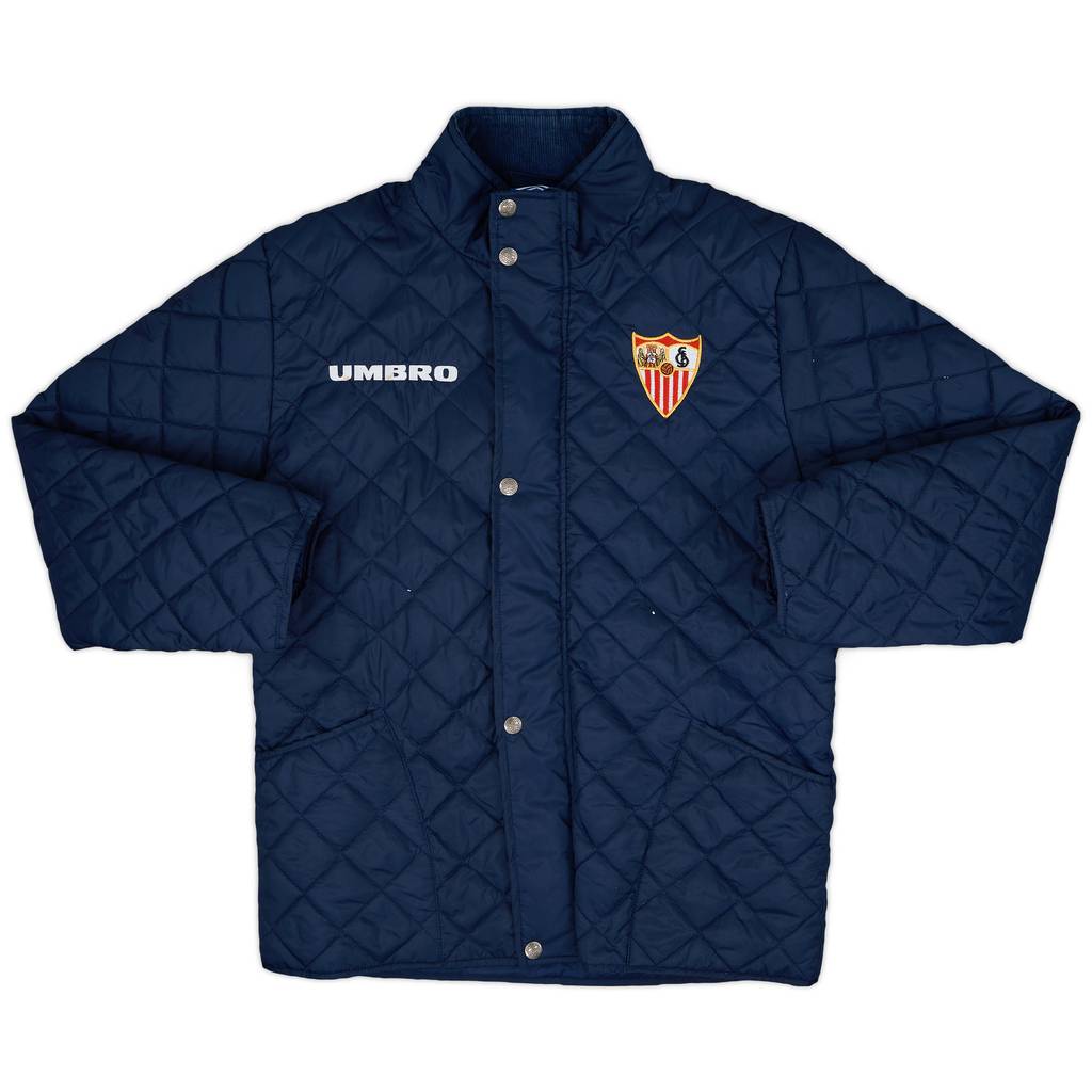 1996-98 Sevilla Umbro Padded Bench Coat - 8/10 - (S)