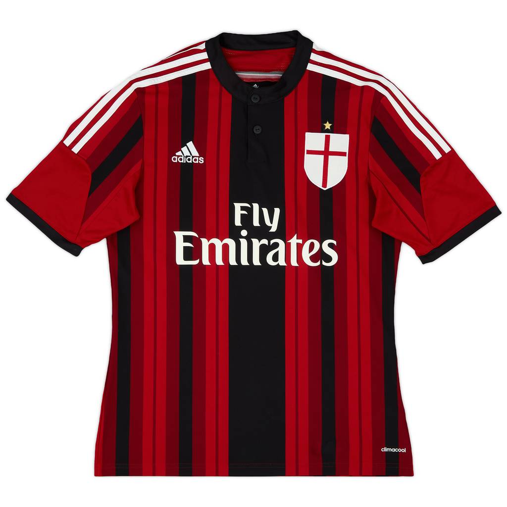 2014-15 AC Milan Home Shirt - 7/10 - (M)