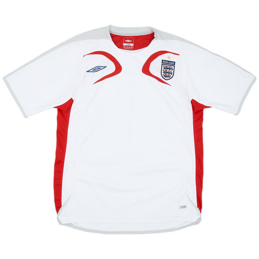 2005-06 England Umbro Training Shirt - 8/10 - (L)