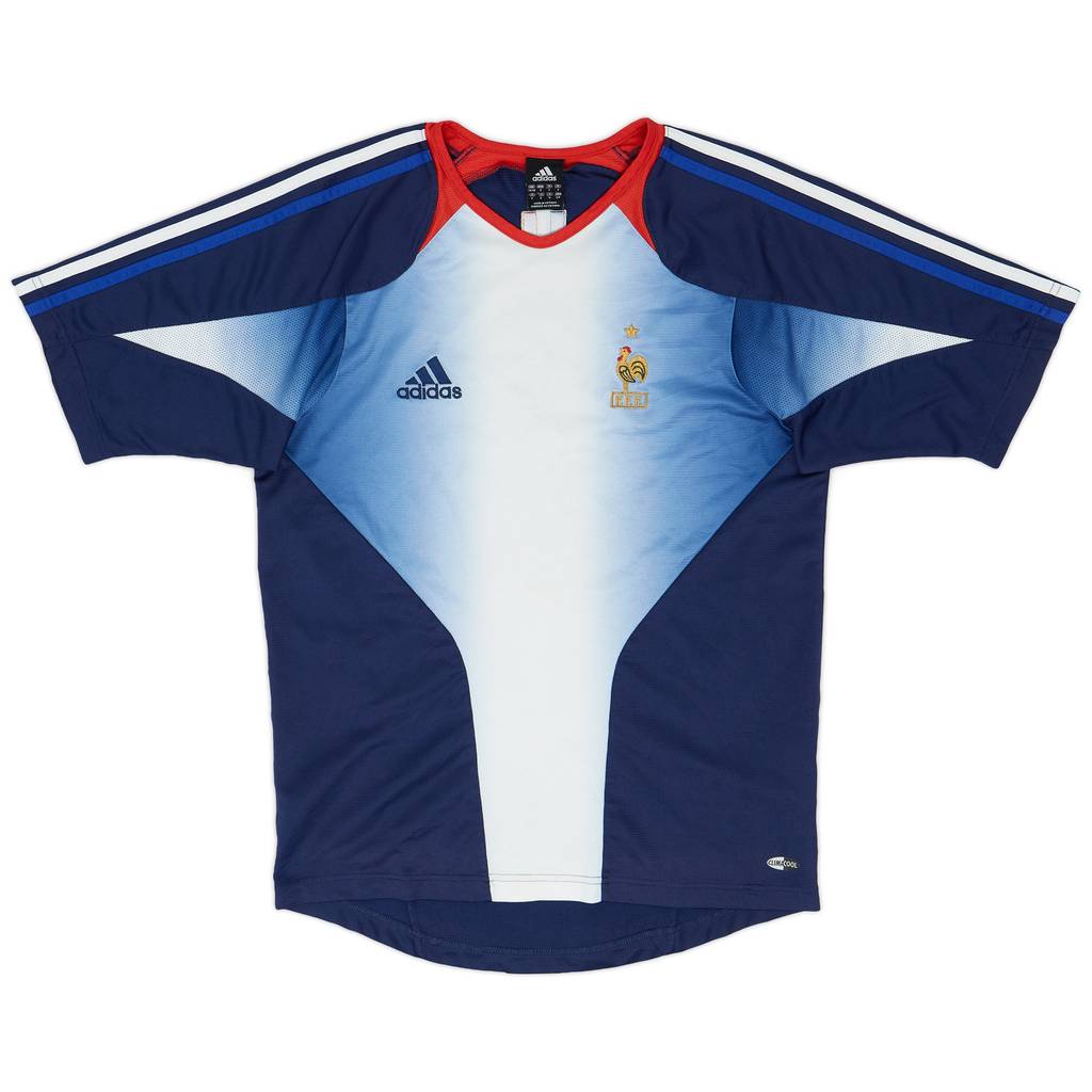 2006-08 France adidas Training Shirt - 7/10 - (S)