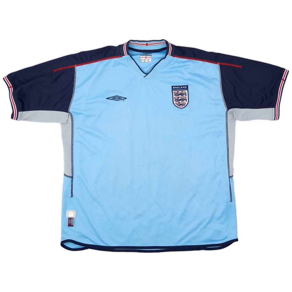 2002-03 England GK S/S Shirt - 6/10 - (XXL)