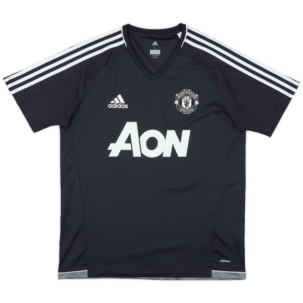 2017-18 Manchester United adizero Training Shirt - 10/10 - (L)