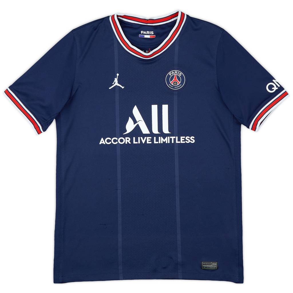 2021-22 Paris Saint-Germain Home Shirt - 9/10 - (XL.Boys)