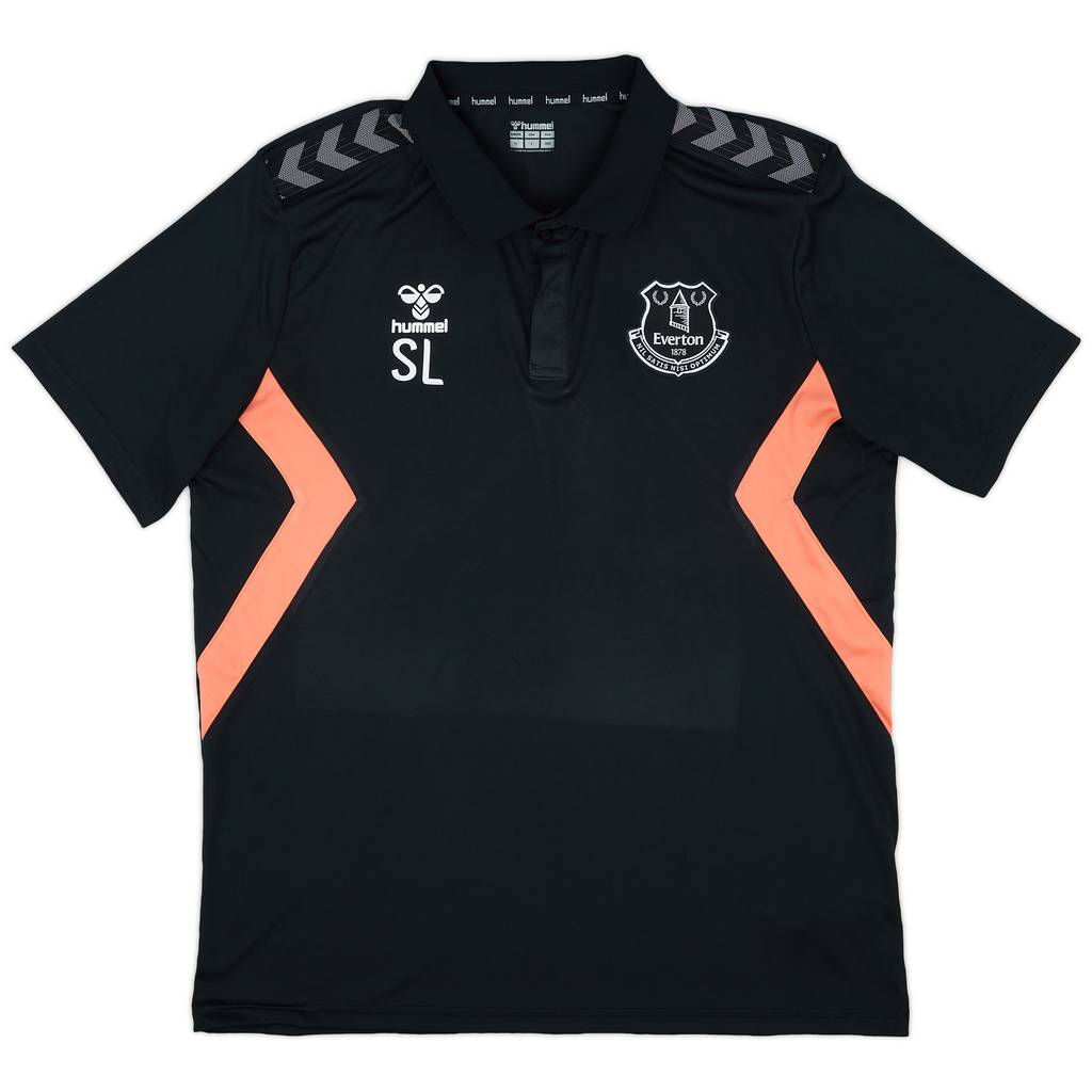 2023-24 Everton Staff Issue Polo Shirt SL - 10/10 - (XL)