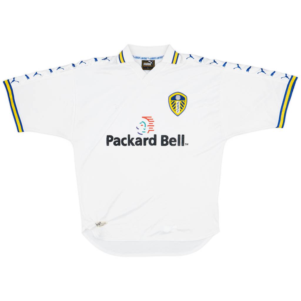 1998-00 Leeds United Home Shirt - 4/10 - (L)
