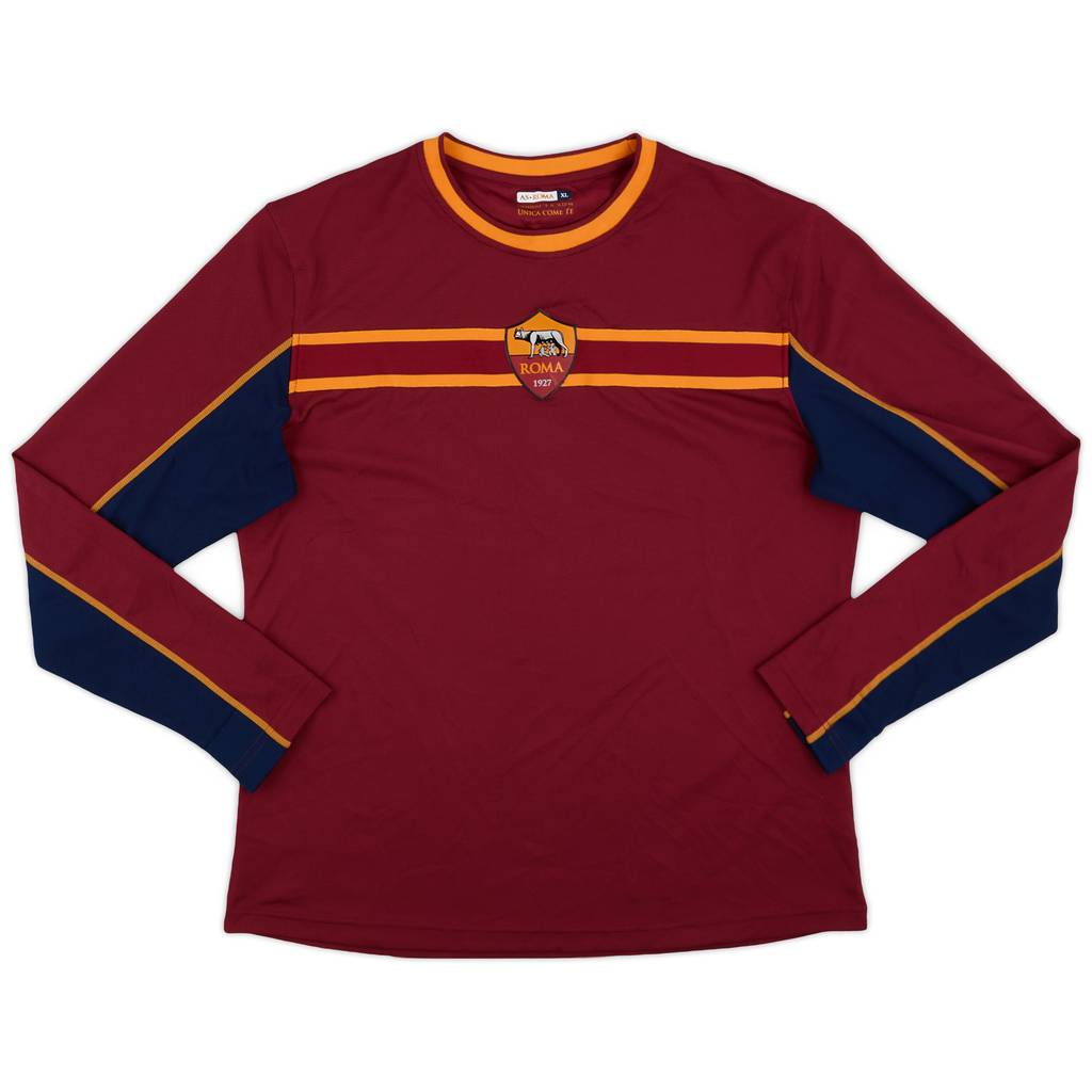 2013-14 Roma Training L/S Shirt - 9/10 - (XL)