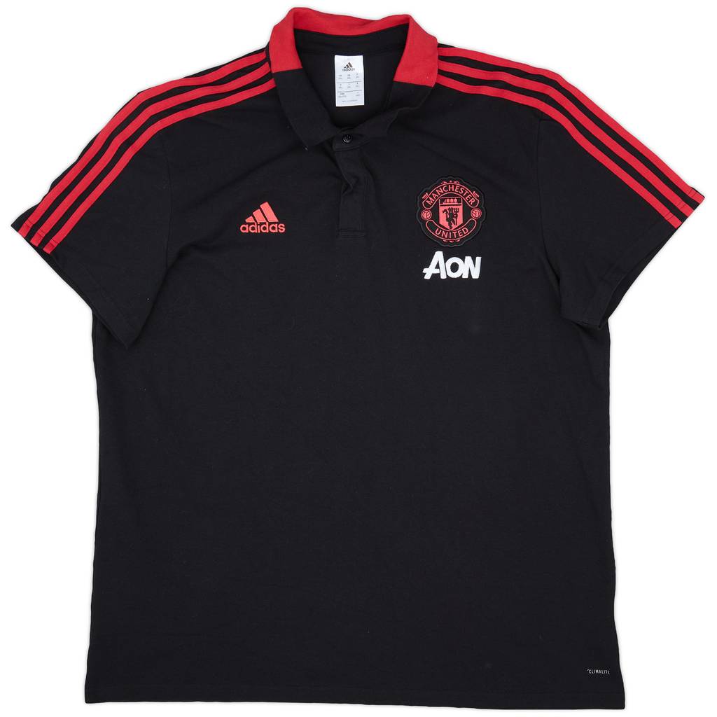 2018-19 Manchester United Polo Shirt - 8/10 - (XXL)