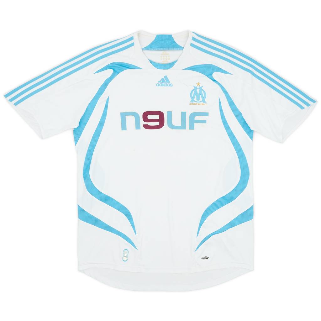 2007-08 Olympique Marseille Home Shirt - 5/10 - (XL)