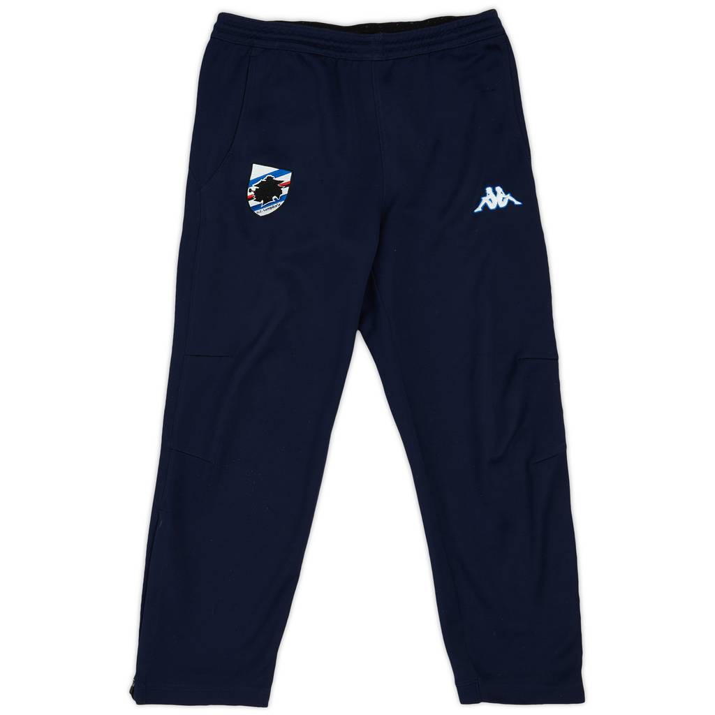 2008-09 Sampdoria Kappa Track Pants/Bottoms - 9/10 - (S)