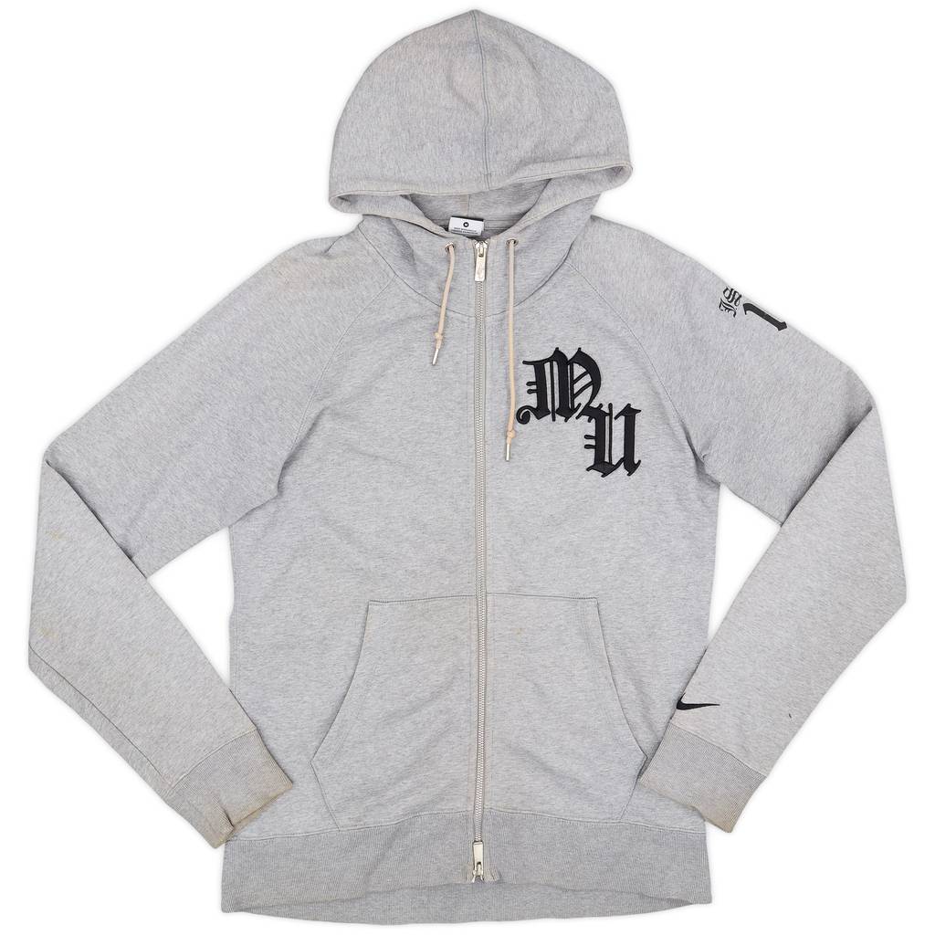2011-12 Manchester United Nike J.S.Park Hooded Track Jacket - 7/10 - (M)