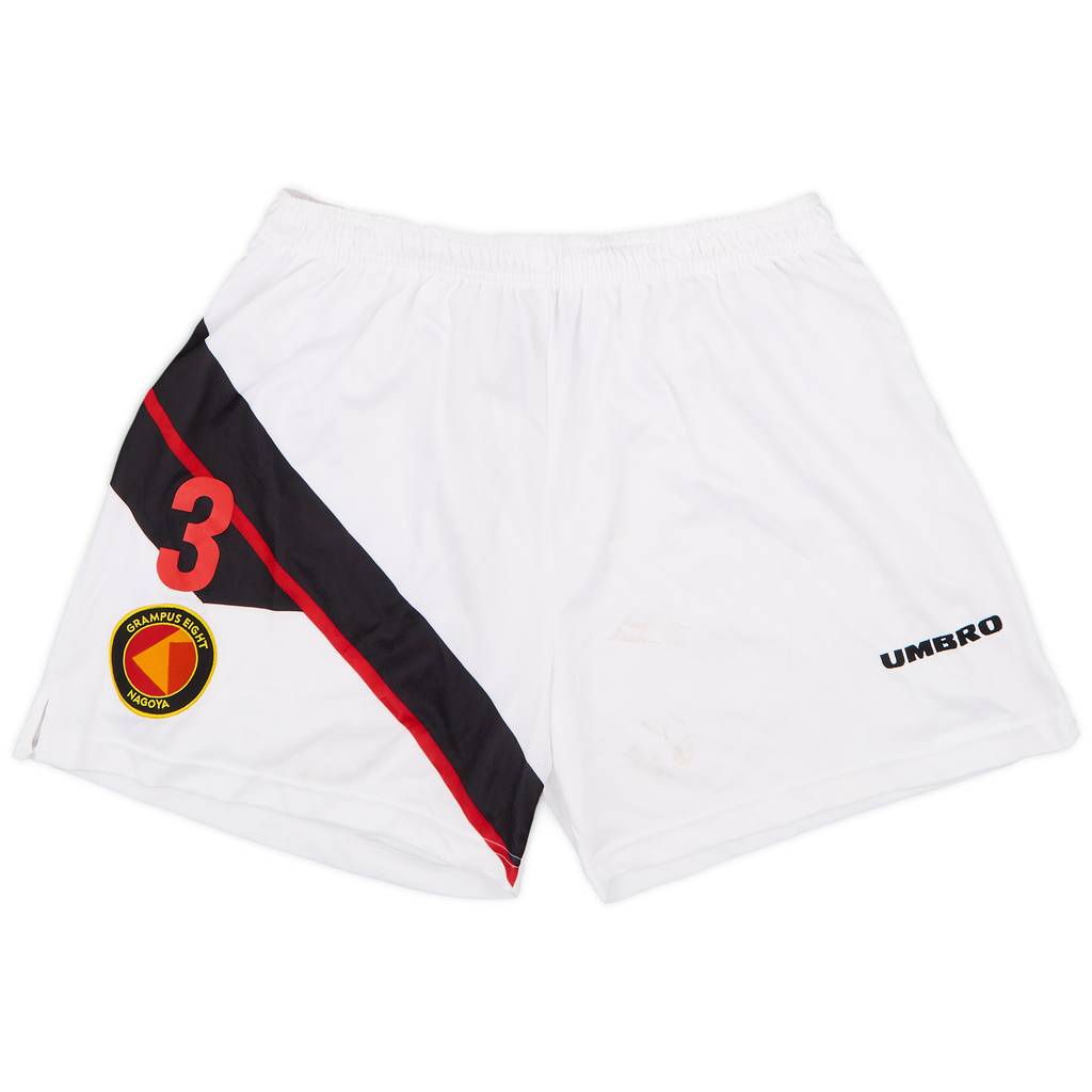 1997 Nagoya Grampus Eight Player Issue Away Shorts #3 - 5/10 - (L)
