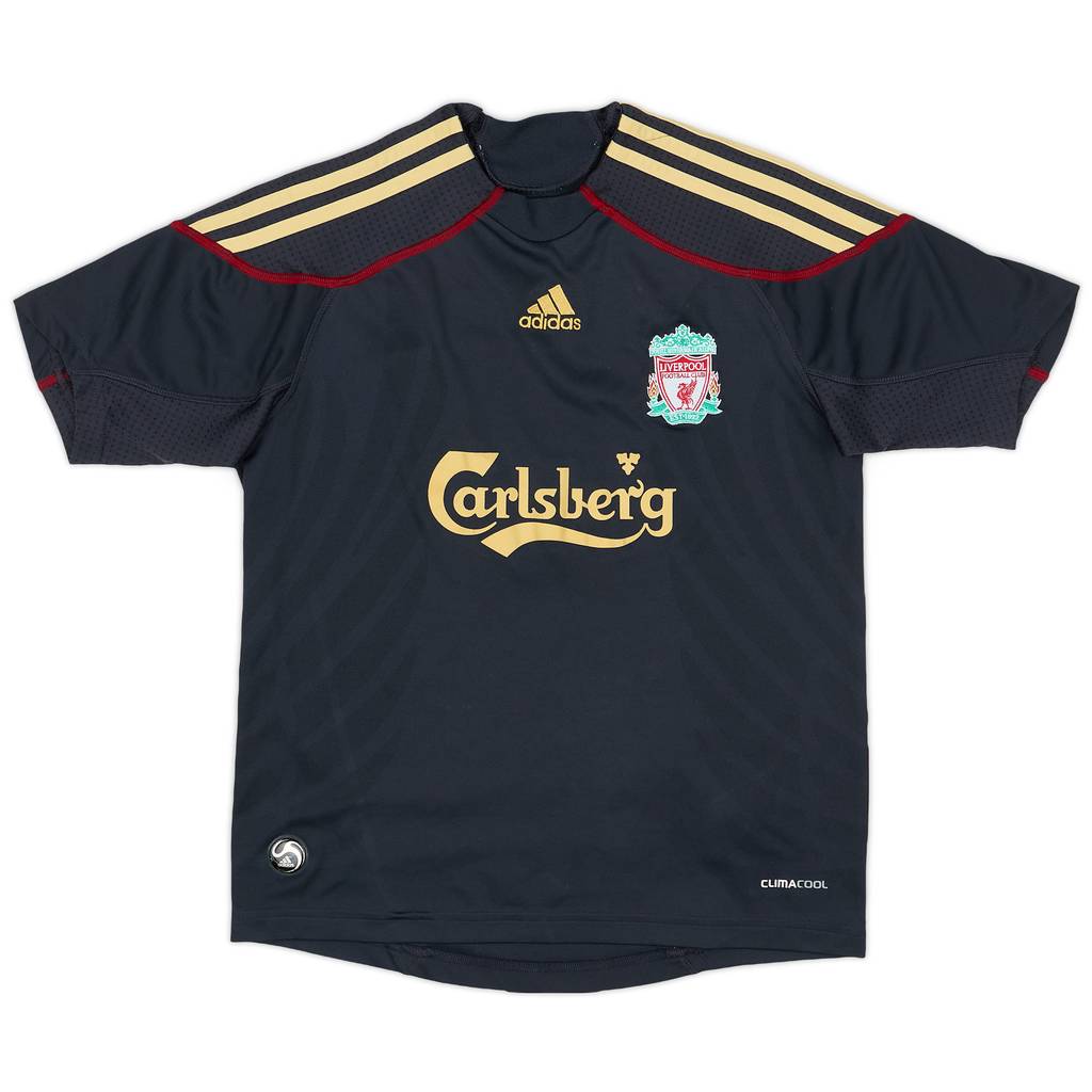 2009-10 Liverpool Away Shirt - 8/10 - (S.Boys)