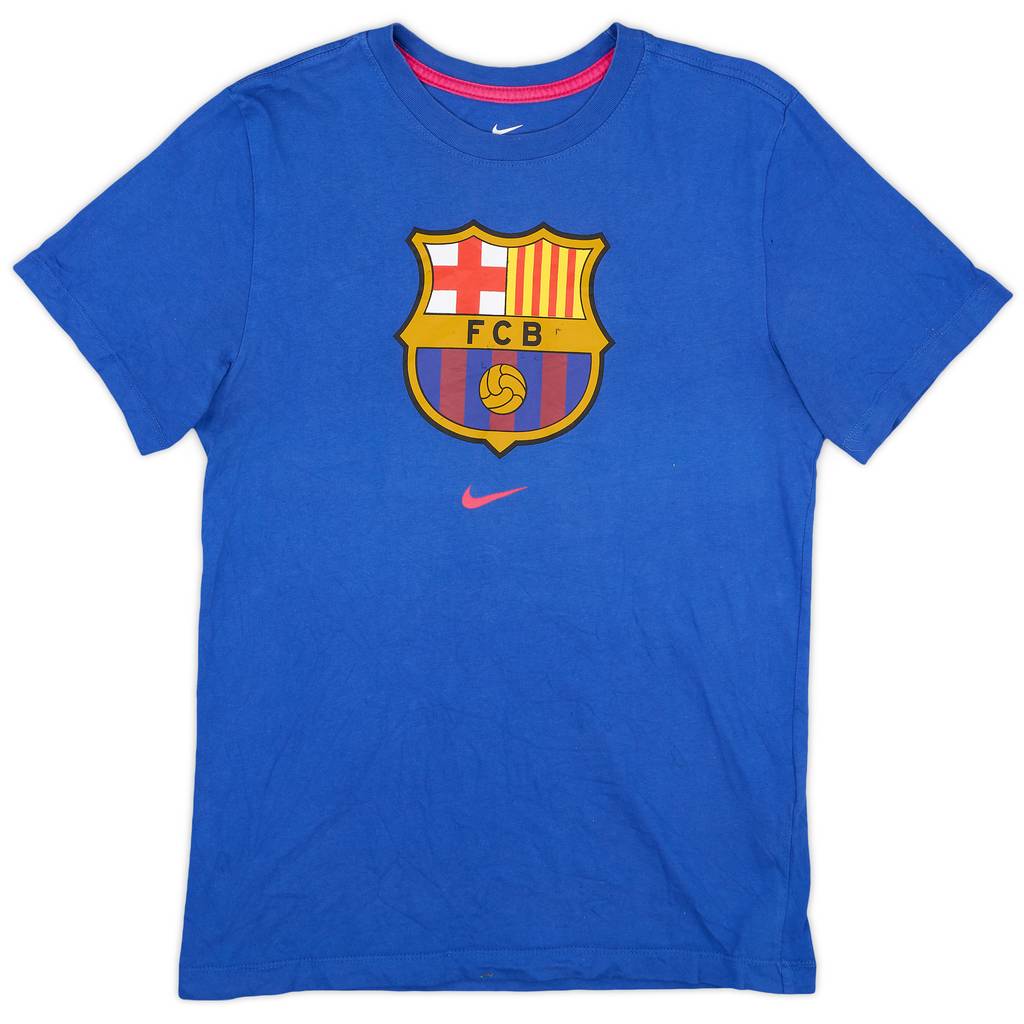 2021-22 Barcelona Nike Cotton Tee - 7/10 - (S)