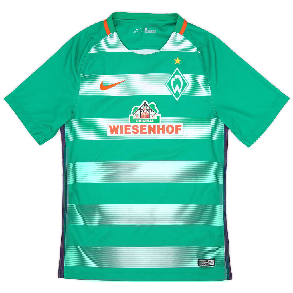 2016-17 Werder Bremen Home Shirt - 9/10 - (S)