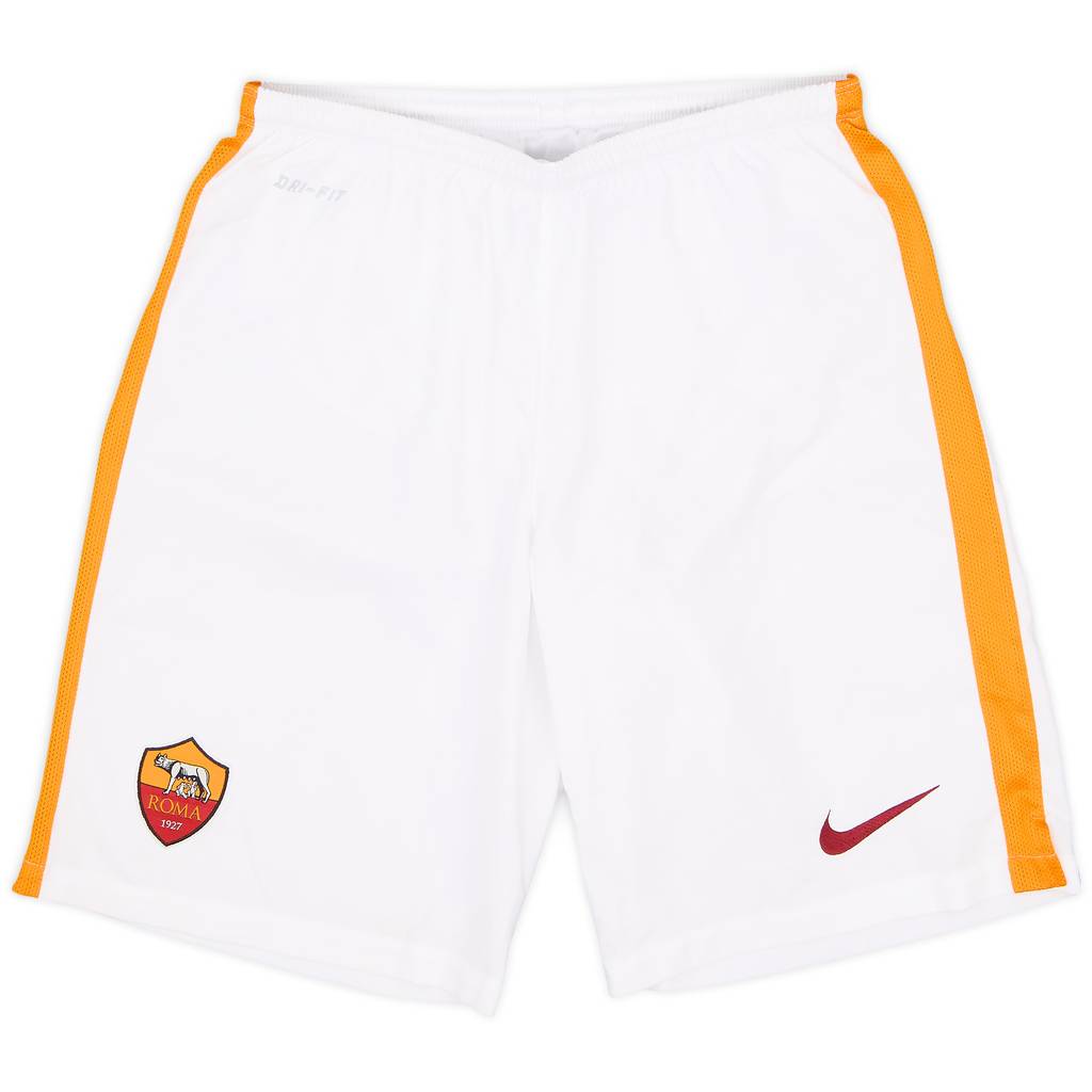2015-16 Roma Home Shorts - 6/10 - (S)