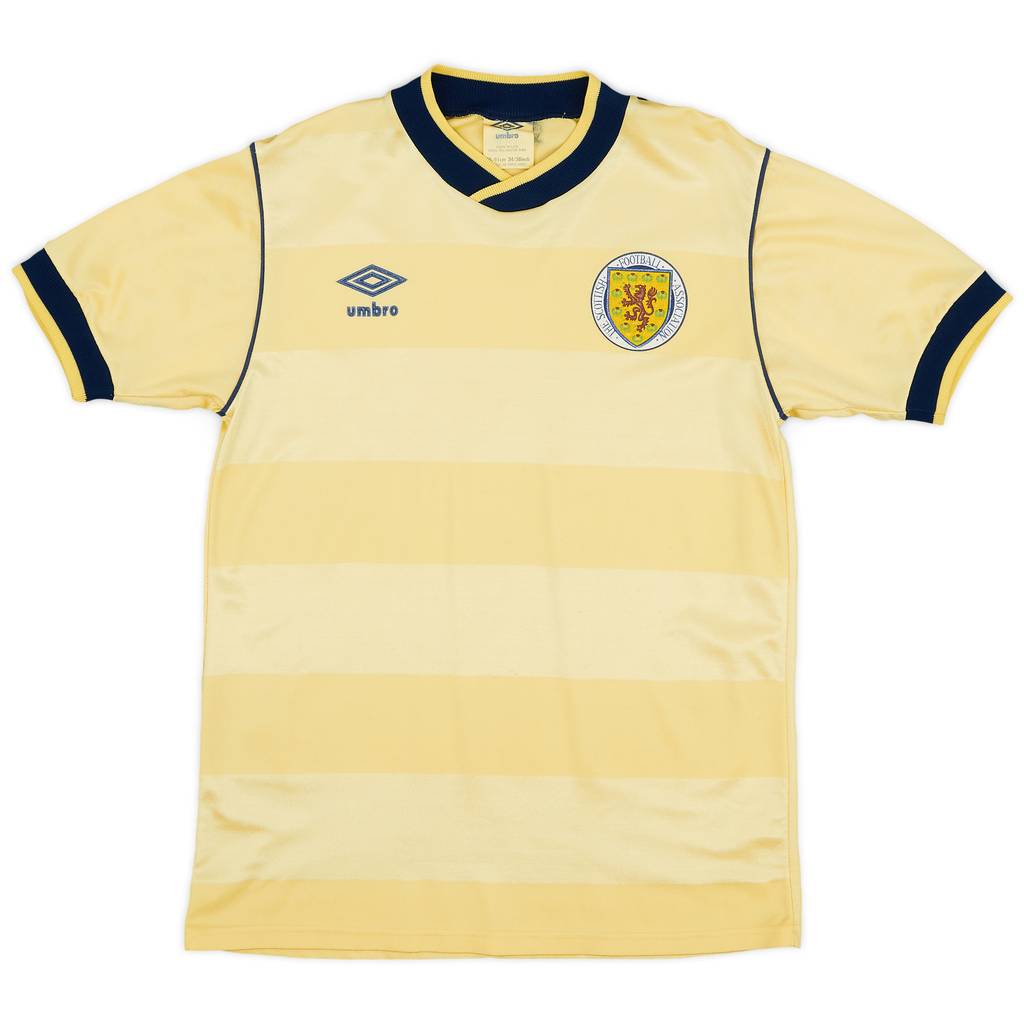 1986-88 Scotland Away Shirt - 8/10 - (S)