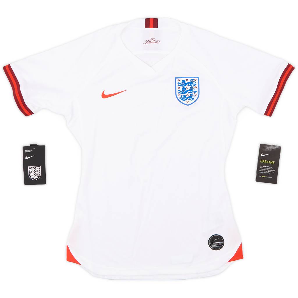2019 England Lionesses Home Shirt (Women's S)