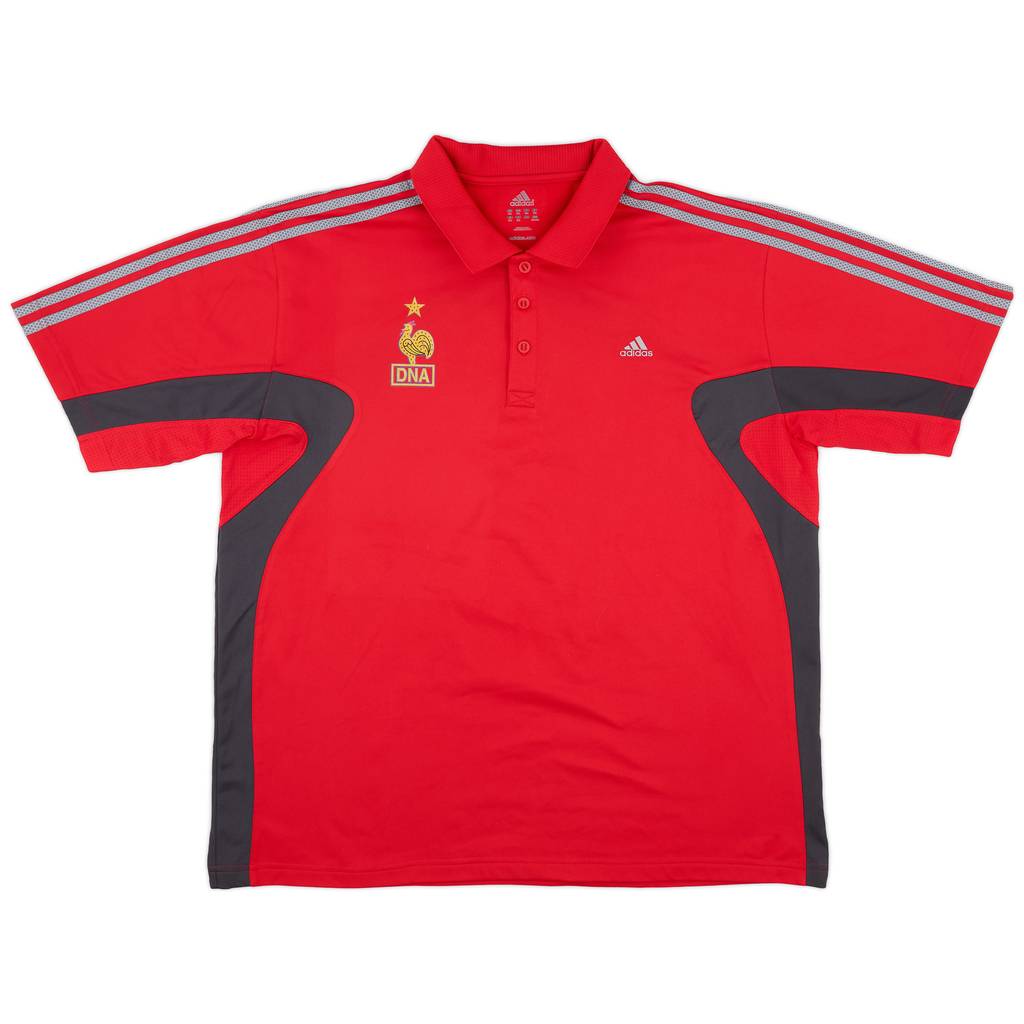 2005-06 France adidas Polo Shirt - 8/10 - (XXL)