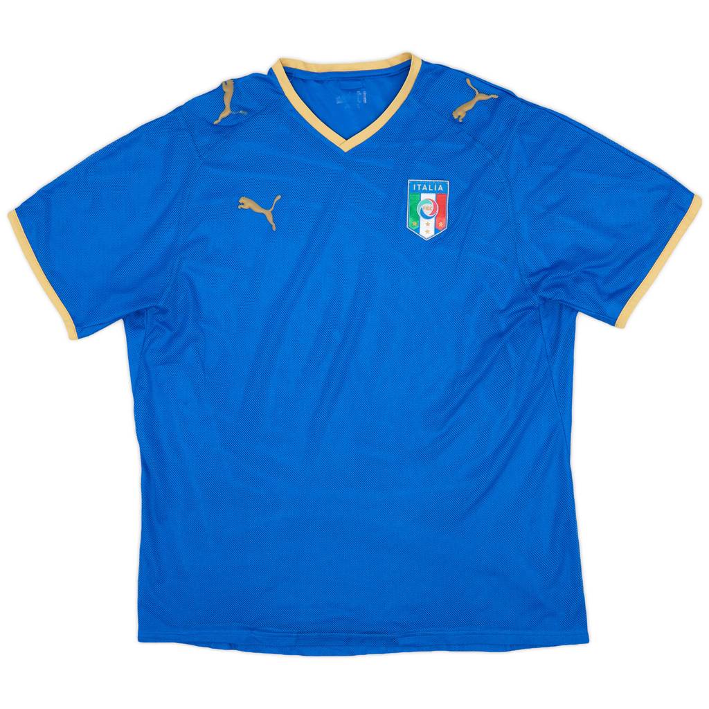 2007-08 Italy Home Shirt - 4/10 - (XXL)