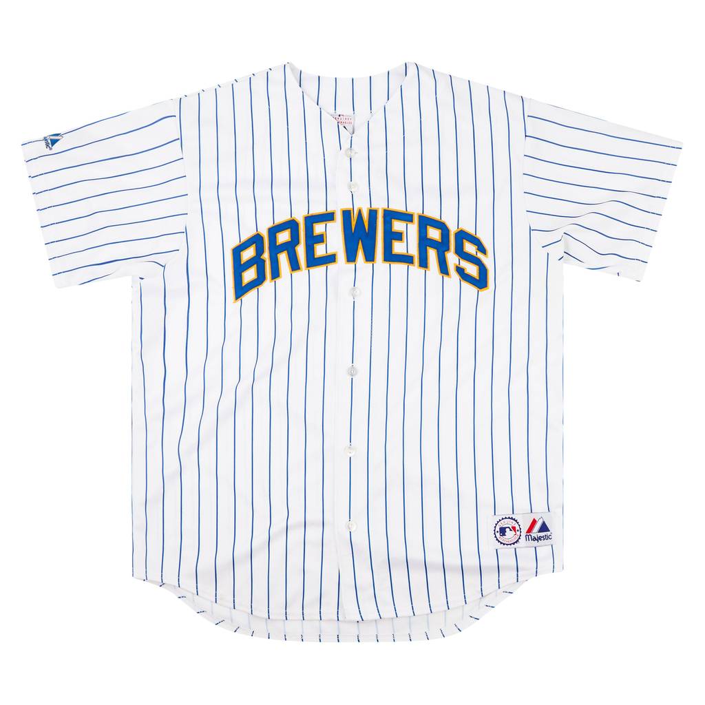2006-08 Milwaukee Brewers Majestic Jersey (Home) XL