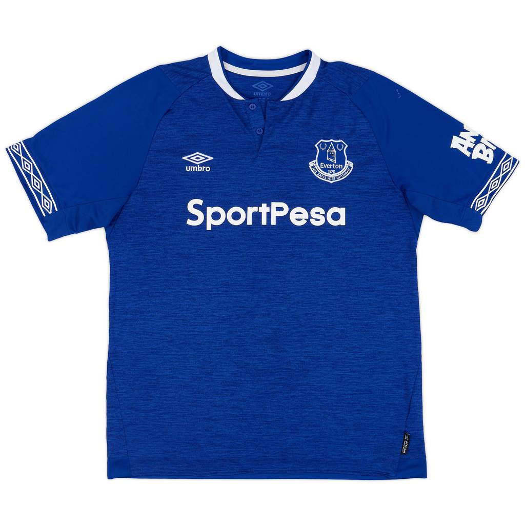 2018-19 Everton Home Shirt - 6/10 - (XL)