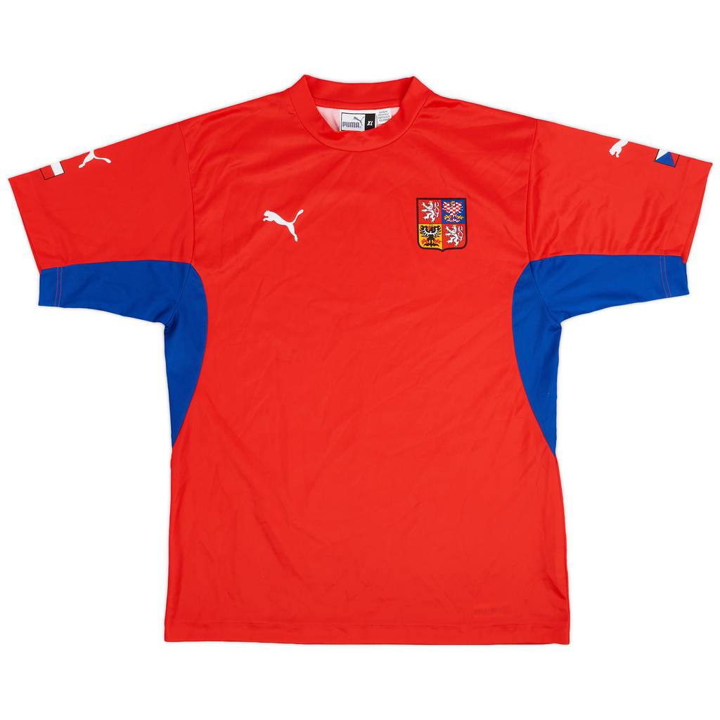 2002-03 Czech Republic Basic Home Shirt - 9/10 - (XL)