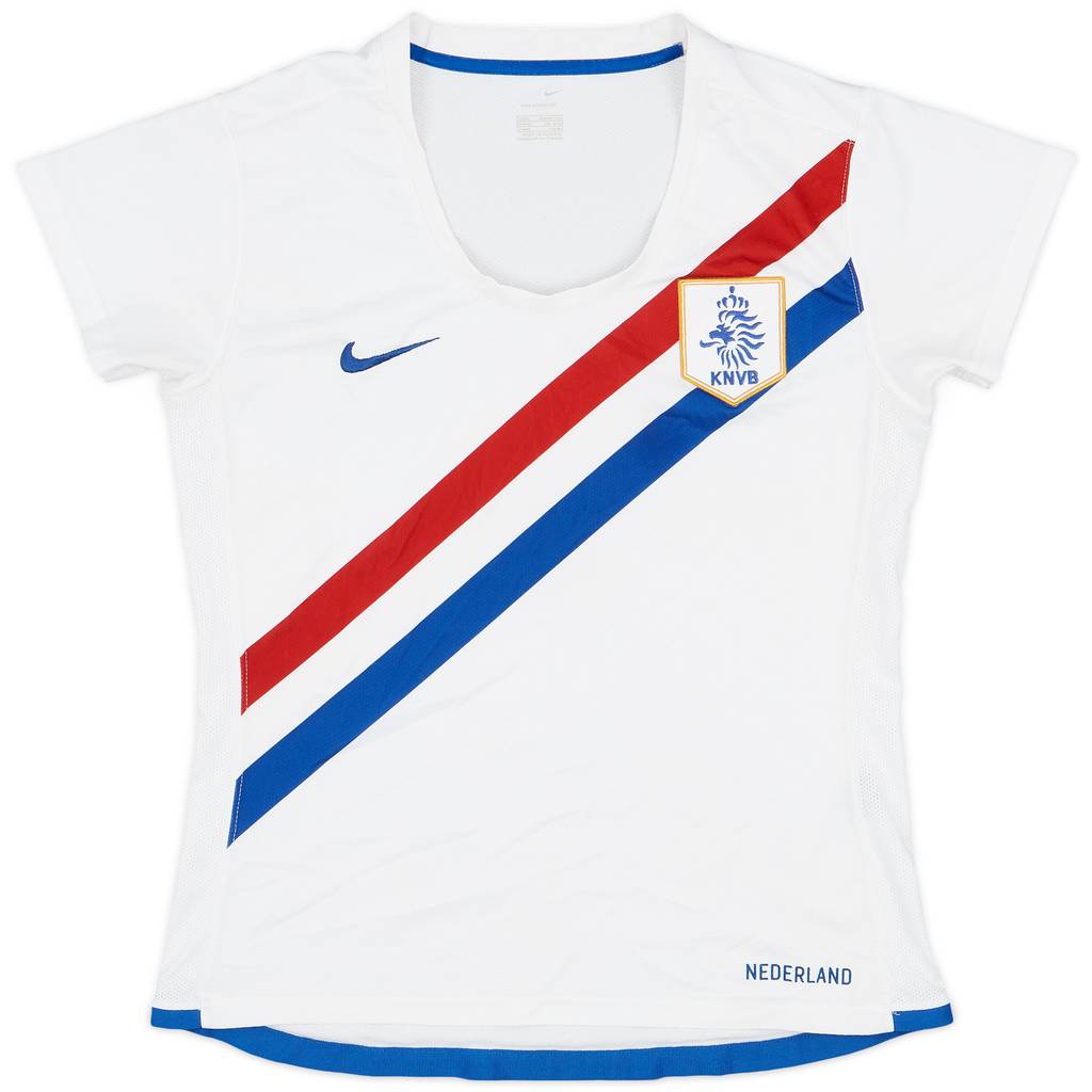 2006-08 Netherlands Away Shirt - 8/10 - (Women's L)
