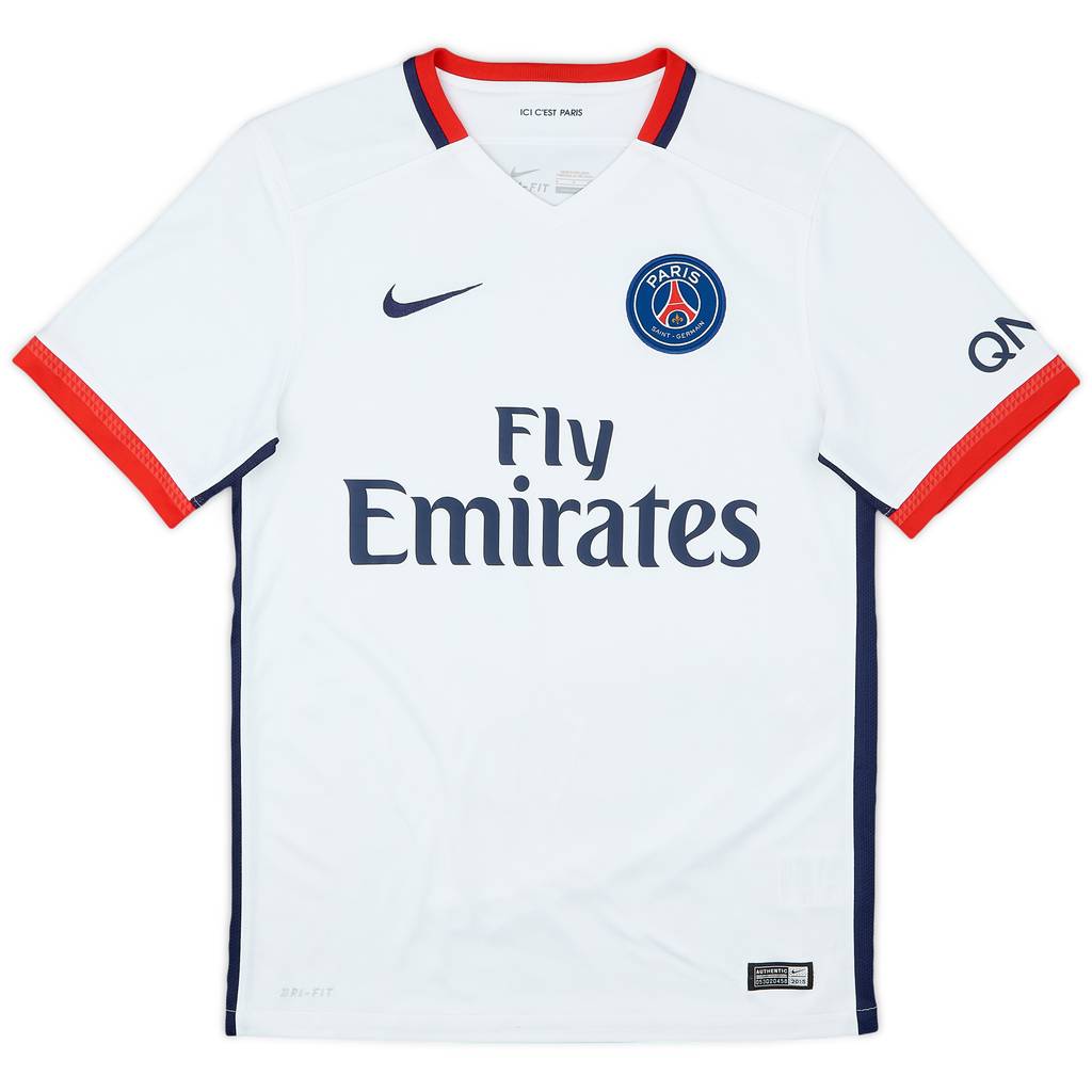 2015-16 Paris Saint-Germain Away Shirt - 9/10 - (S)