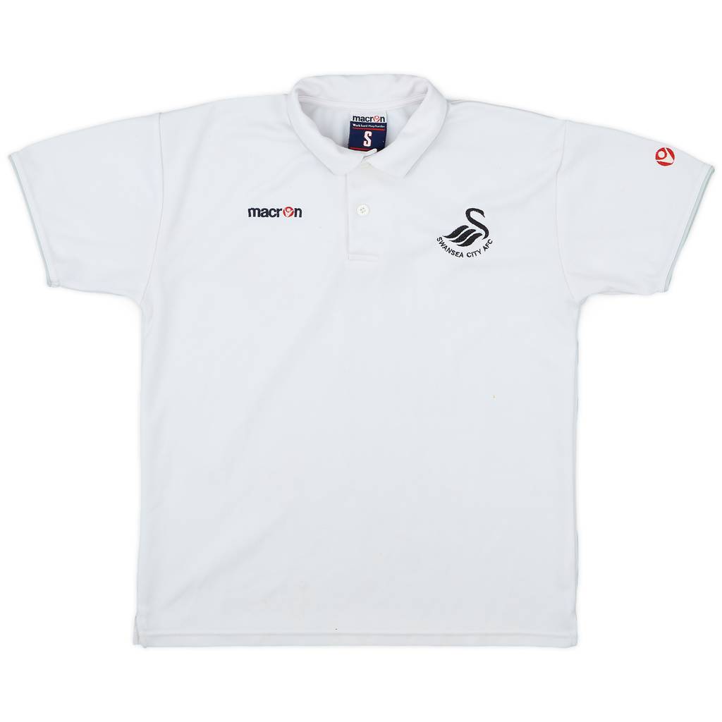 2006-07 Swansea City Macron Polo Shirt - 5/10 - (S)