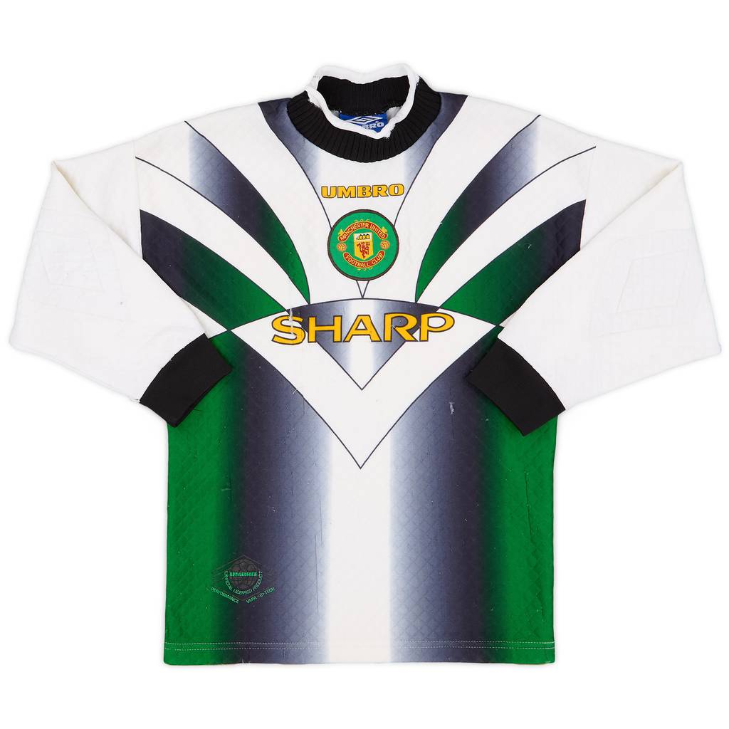 1996-97 Manchester United GK Shirt - 6/10 - (L.Boys)