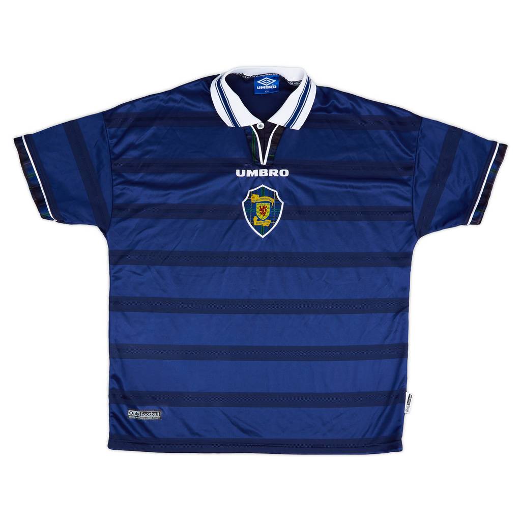 1998-00 Scotland Home Shirt