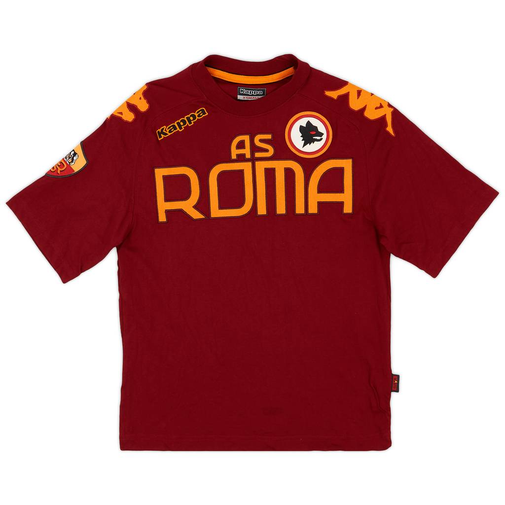 2012-13 Roma Kappa Cotton Tee - 9/10 - (XS)