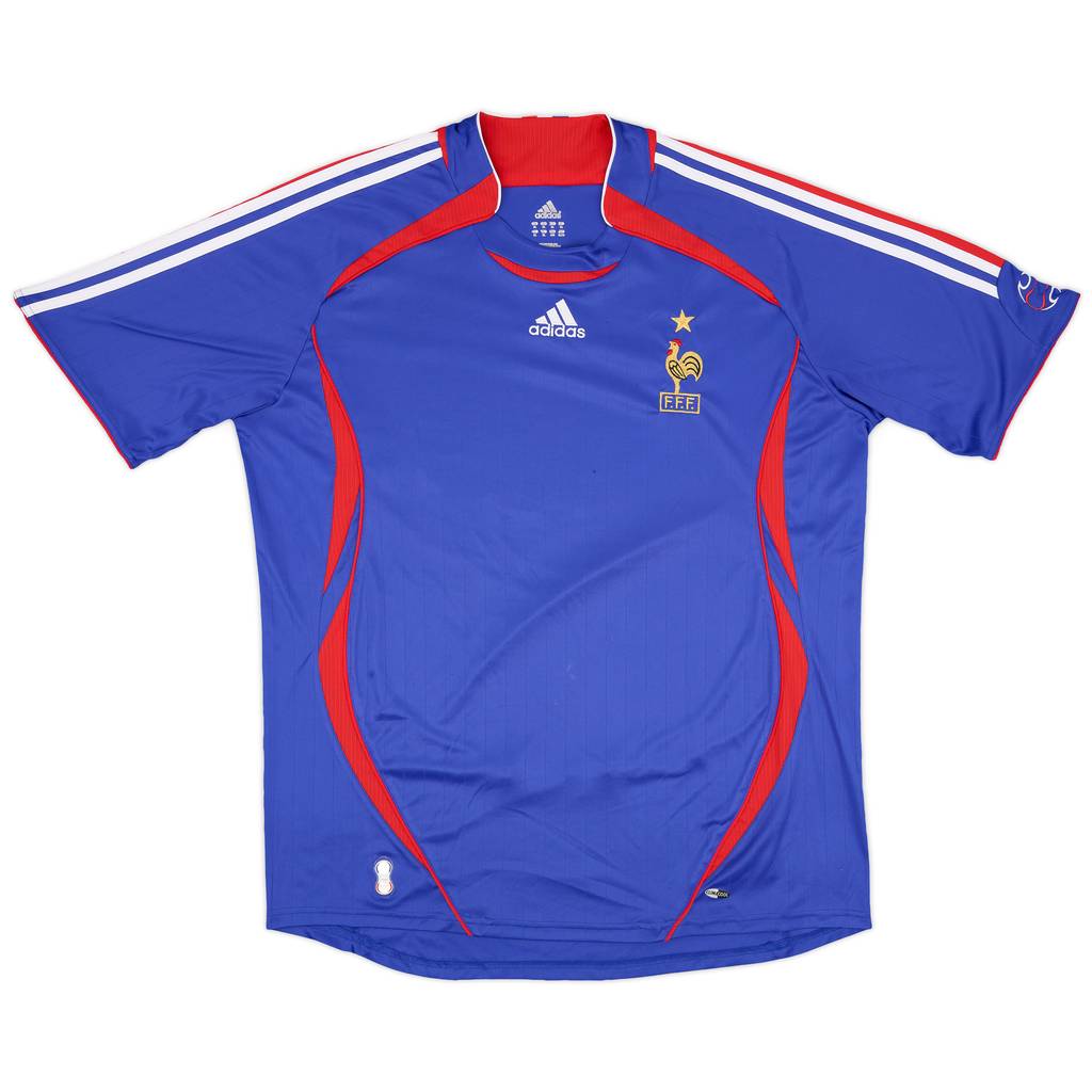 2006-07 France Home Shirt - 5/10 - (XL)