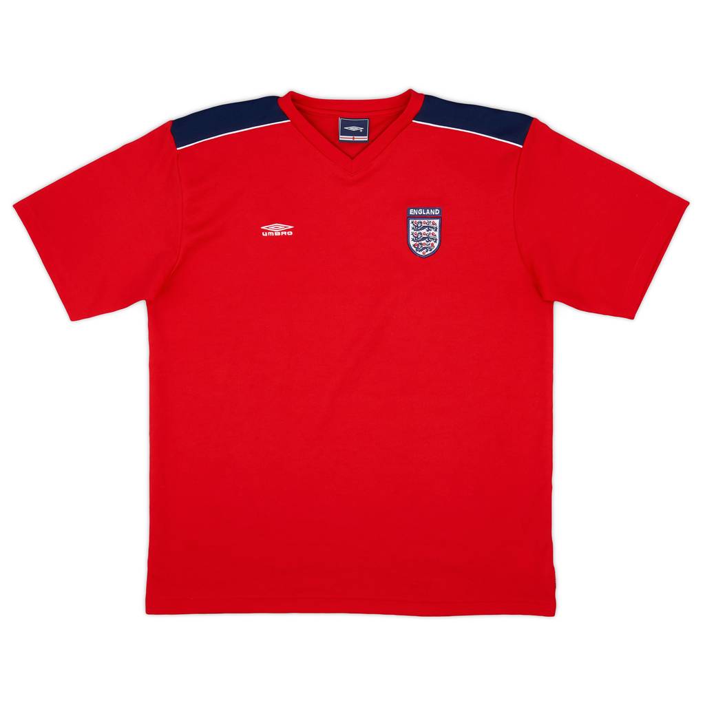 2000-01 England Umbro Training Shirt - 9/10 - (L)