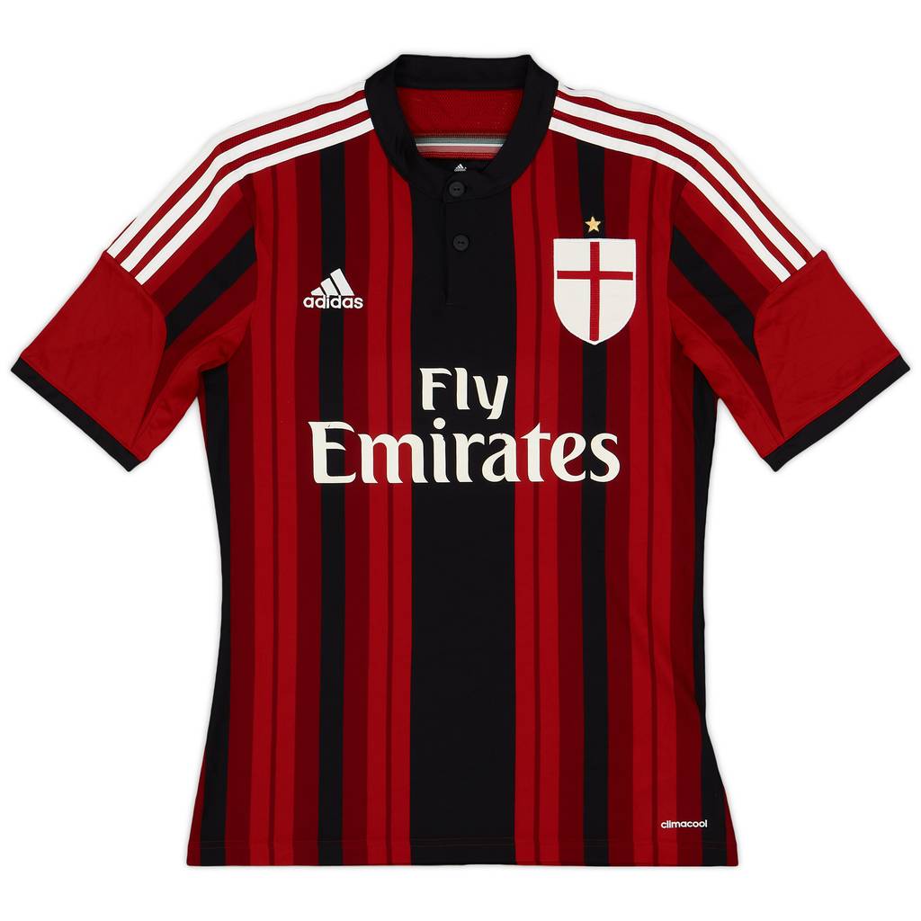 2014-15 AC Milan Home Shirt - 7/10 - (S)