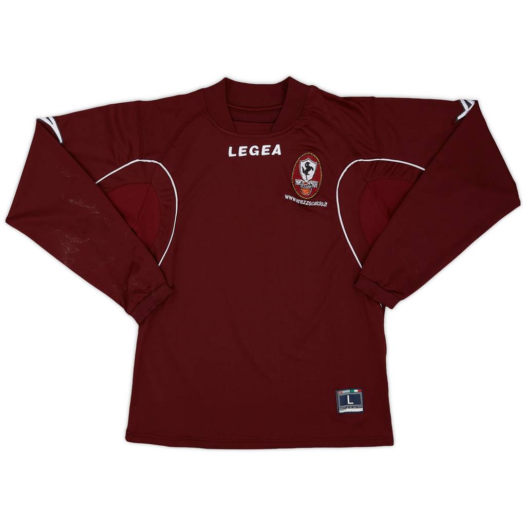 2004-05 Arezzo Home L/S Shirt - 8/10 - (L)