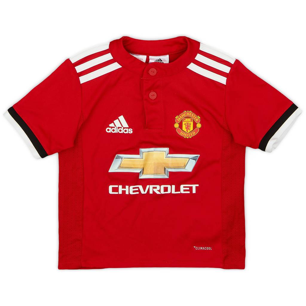 2017-18 Manchester United Home Shirt - 9/10 - (18-24 Months)