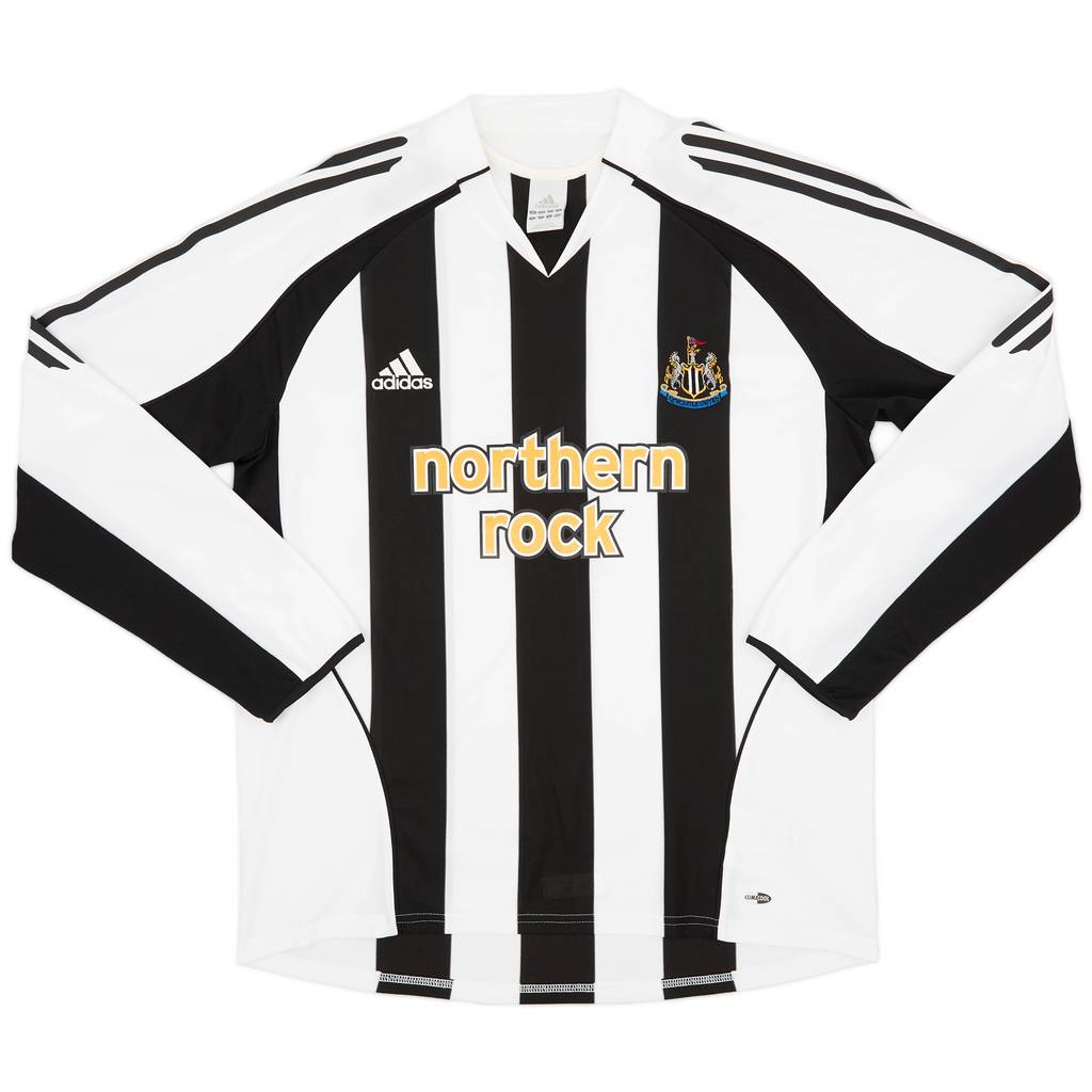2005-07 Newcastle Home L/S Shirt - 9/10 - (L)