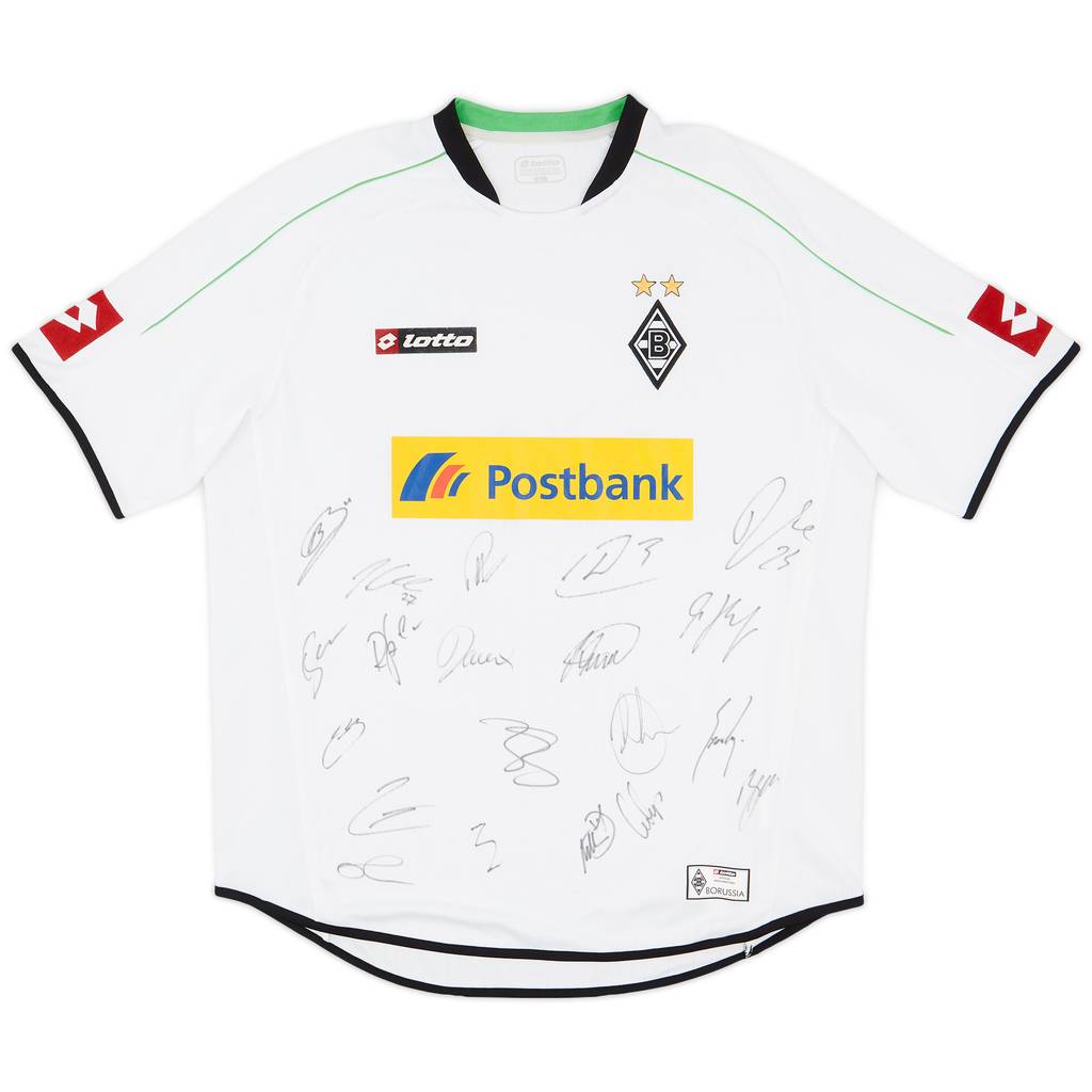 2012-13 Borussia Monchengladbach Signed Home Shirt - 6/10 - (XL)