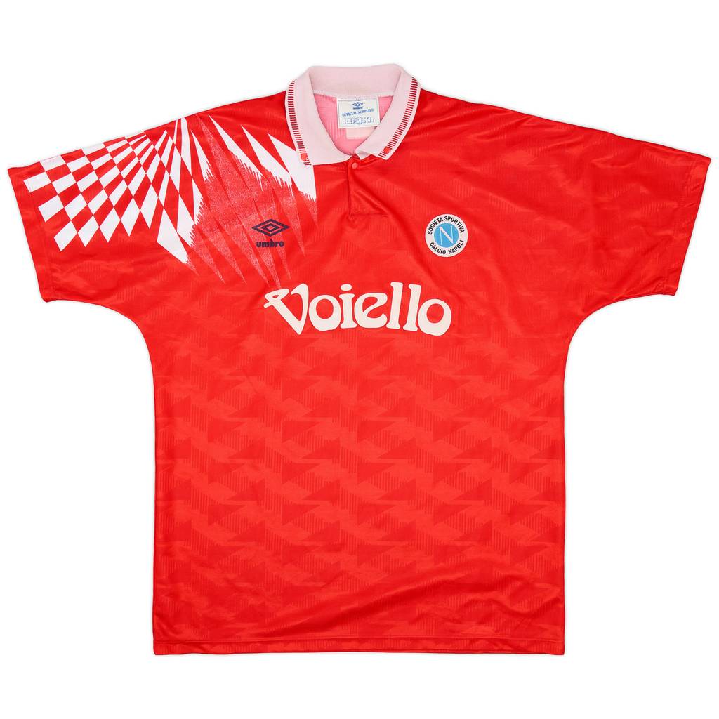 1991-93 Napoli Third Shirt - 8/10 - (L)