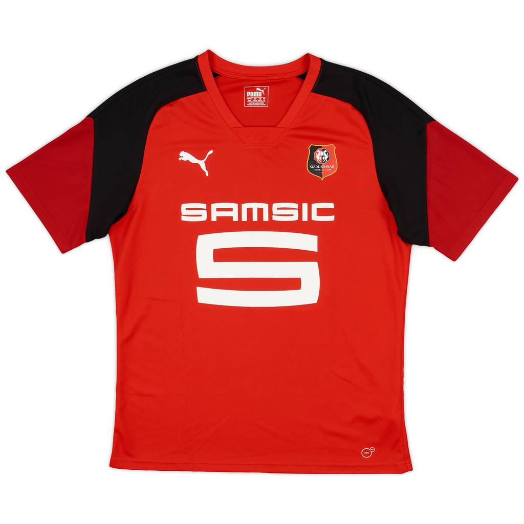 2017-18 Stade Rennais Puma Training Shirt - 9/10 - (M)