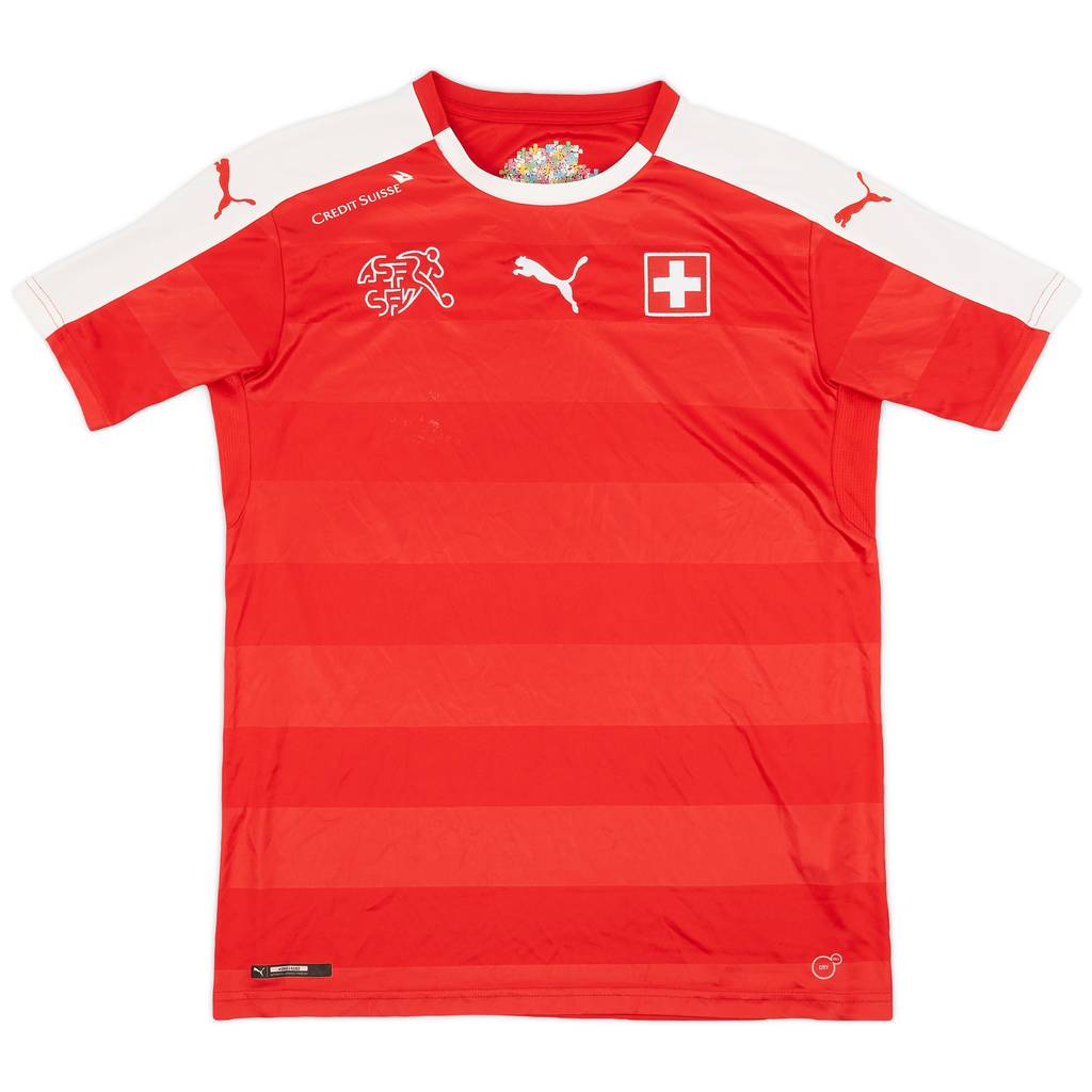 2016-17 Switzerland Home Shirt - 6/10 - (Women's L)