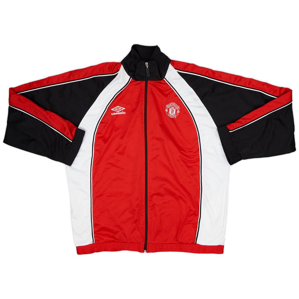 1999-00 Manchester United Umbro Track Jacket - 6/10 - (L)